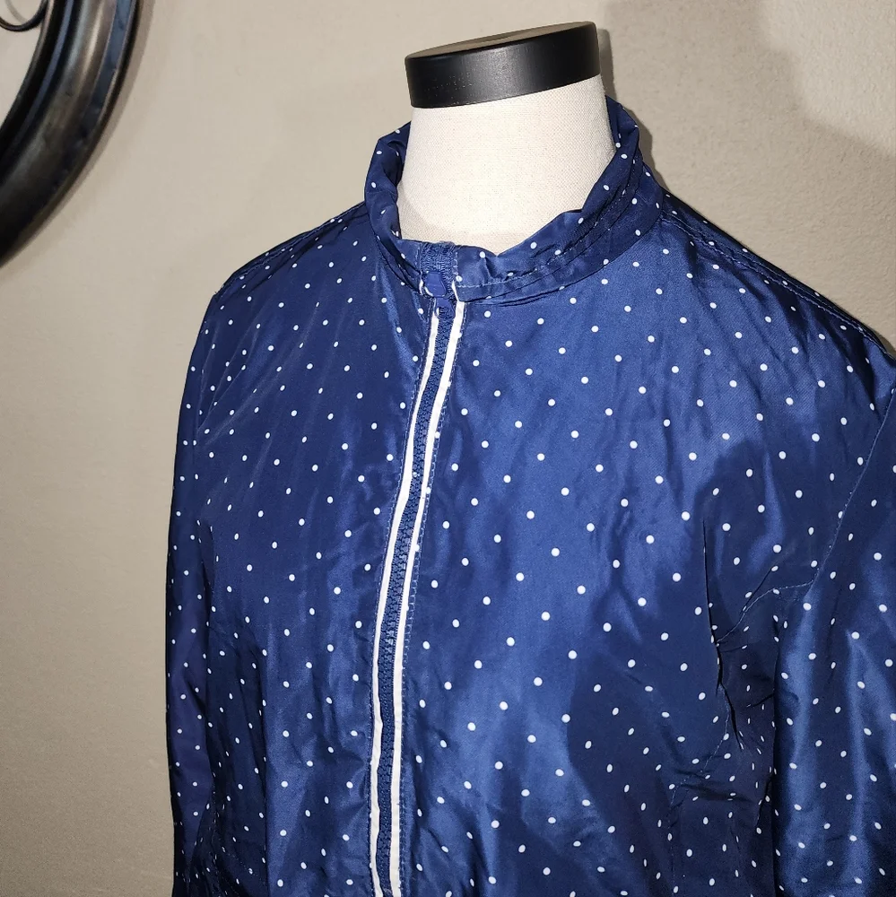 i5 Apparel Jacket Polka dot Blue Size M